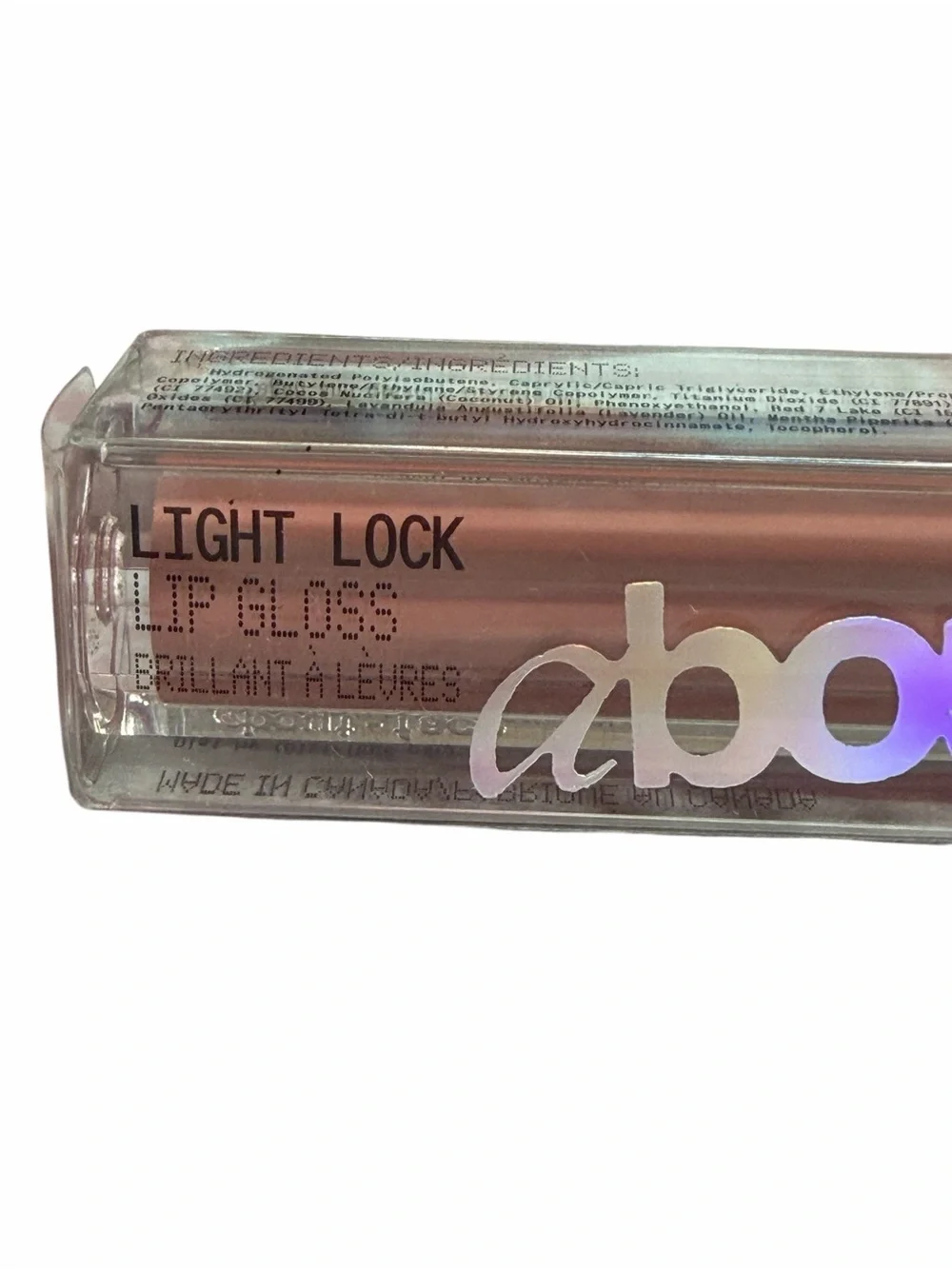 about-face Light Lock Lip Gloss in DOUBLE CLUTCH